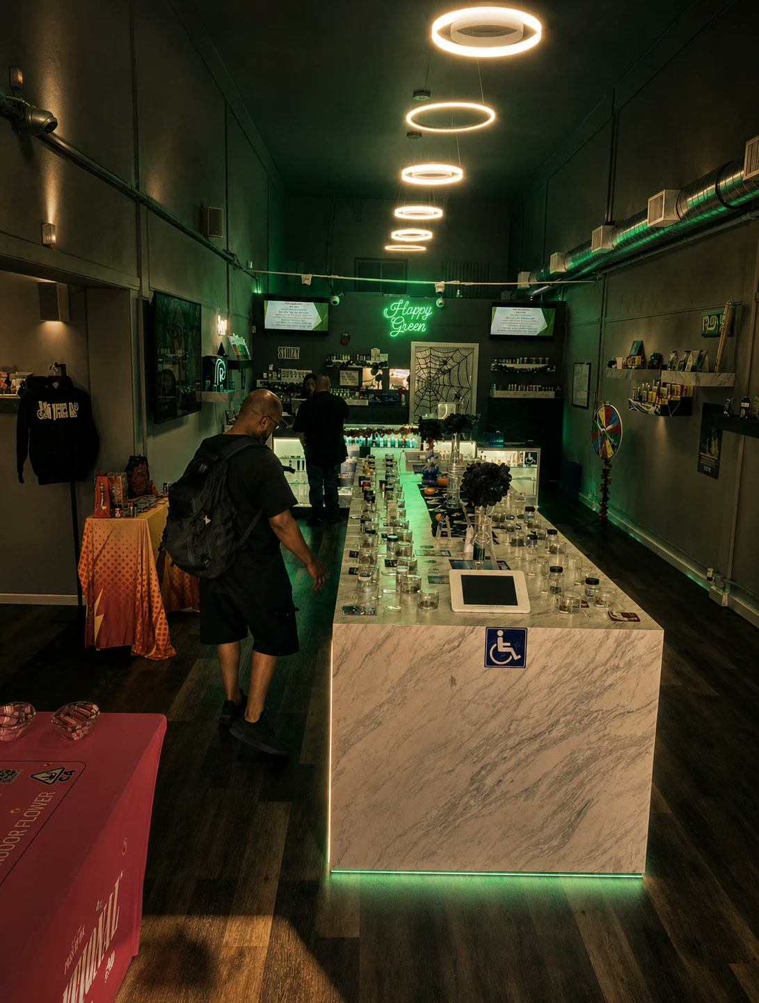 Inside Happy Green